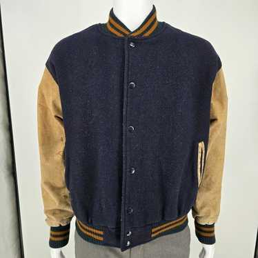 80's leather jacket pierre cardin - Gem