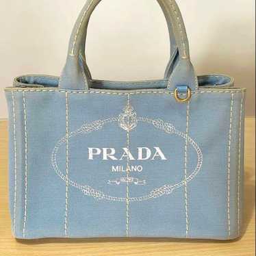 Prada Canapa Tote Bag