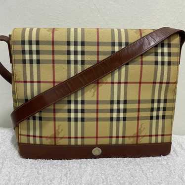 Burberry Haymarket Messenger Bag