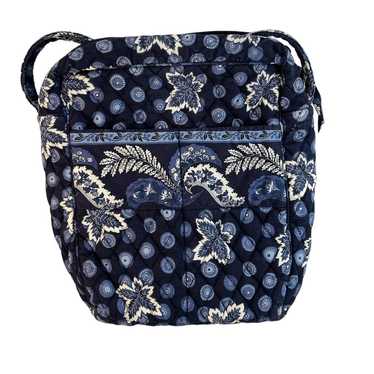 Vera Bradley vintage crossbody in blue coin patter