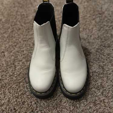 Dr Martens White Boots