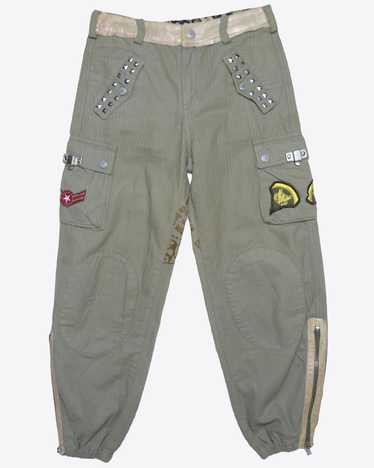 DOLCE & GABBANA Pants Multicolor Camouflage Jogger Cargo Men