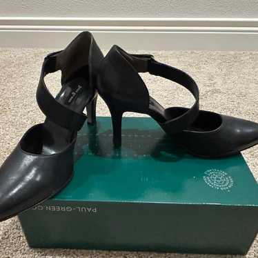 Paul Green Desire d’Orsay Black Leather Pumps sz 8