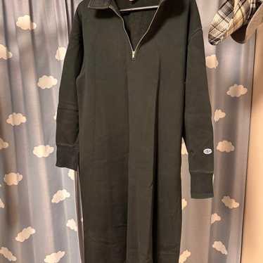 Champion Black Long Sleeve Dress M