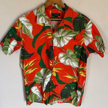 Banana Republic Floral Tropical Shirt Large