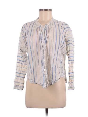 Madewell Women Ivory Long Sleeve Blouse M