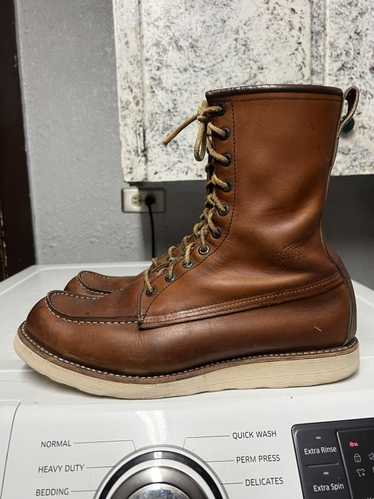 Red Wing Vtg Redwing 877 Moc Toe Boots 2008 !! Bla