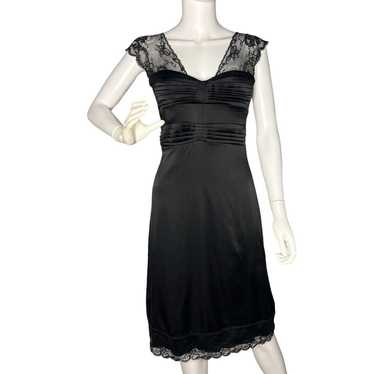 Maria Bianca Nero Womens Size S Sheath Dress Lace… - image 1