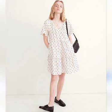 Madewell Cotton-Linen Lorelei Mini Dress