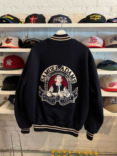 Vintage Samuel Adams Boston Lager Wool Varsity Del