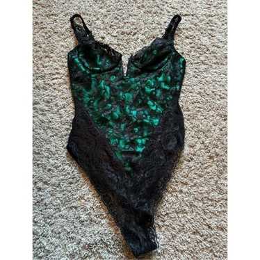 Vintage Gold Label Victoria’s Secret Lace Bodysuit