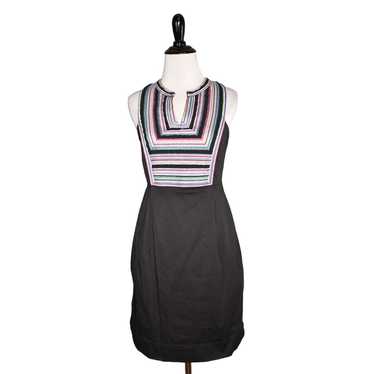 SHOSHANNA $370 Black Sleeveless Embroidered Gwen D