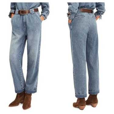 Ba&sh BA&SH Saxo Taper Denim Jeans In Light Blue S