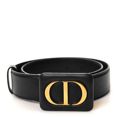 CHRISTIAN DIOR Calfskin 30 Montaigne Belt 70 28 Bl