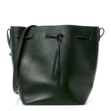 MANSUR GAVRIEL Calfskin Bucket Bag Olive