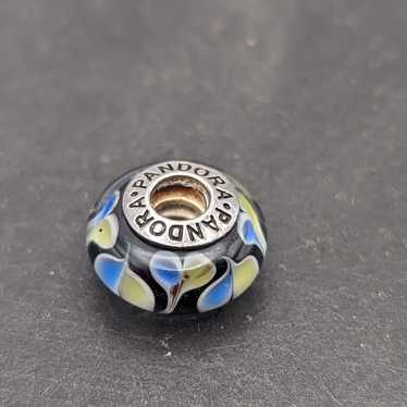 Vintage Pandora 925 ALE Sterling Glass Bead