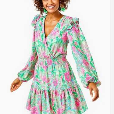 Lilly Pulitzer Size 16 Cristiana Stretch Dress in 