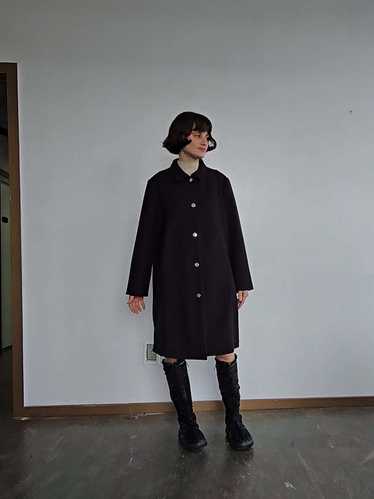 Vintage Marina Rinaldi Sport Snap Coat - Black