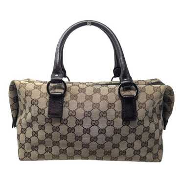 Gucci Boston cloth satchel