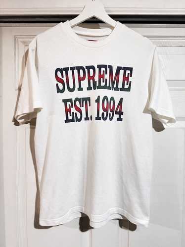 Supreme Supreme Gradient Logo Mesh S/S Top