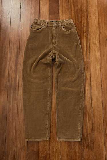 1990's RALPH LAUREN CARAMEL CORDUROYS | SIZE 26