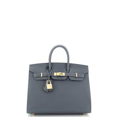 Hermes Birkin Sellier Bag Grey Epsom with Permabra