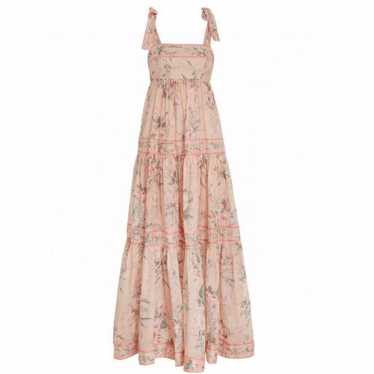 NWOT Zimmermann Moonshine Tie Shoulder Maxi Dress