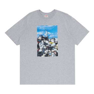 Supreme Records Tee Heather Grey Men's - SS24 - US