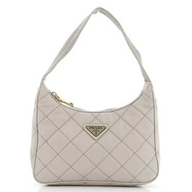 PRADA Hobo Quilted Tessuto Mini