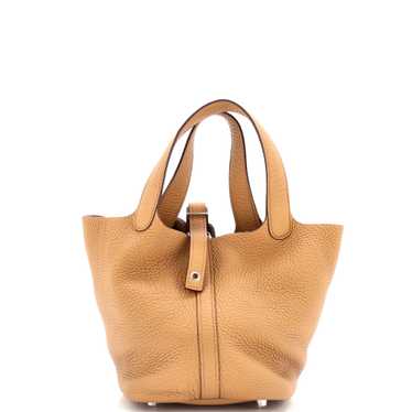 Hermes Picotin Lock Bag Clemence PM