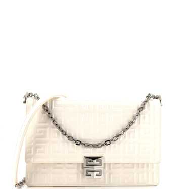 GIVENCHY 4G Chain Shoulder Bag 4G Embossed Leather