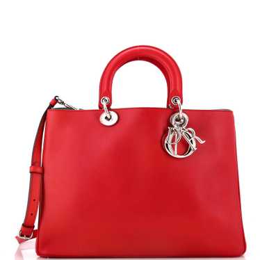 Christian Dior Diorissimo Tote Smooth Calfskin Lar