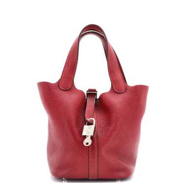 Hermes Picotin Lock Bag Clemence PM