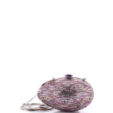 Judith Leiber Egg Minaudiere Crystal Small