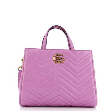 GUCCI GG Marmont Tote Matelasse Leather Small