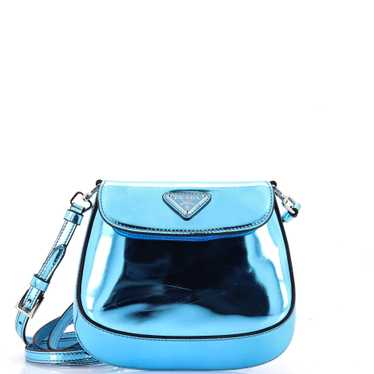 PRADA Cleo Flap Shoulder Bag Spazzolato Leather Mi