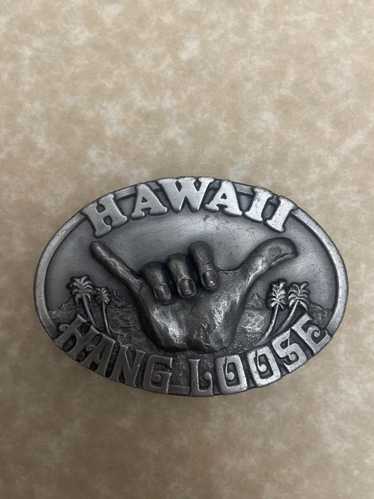 Vintage Vintage 1984 Hawaii Hang Loose Belt Buckle