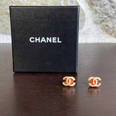 CHANEL Vintage Chanel COCO Mark Earrings