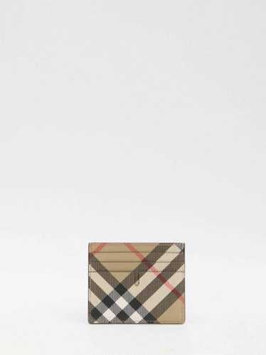 Burberry Check card case