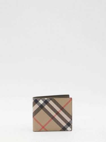 Burberry Check bifold wallet