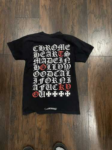 Chrome Hearts Vintage Chrome Hearts eye chart tshi