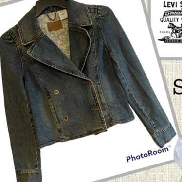 Levi’s VTG Cropped Moto Jacket M