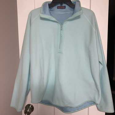 Vineyard Vines Reversible Fleece Pullover Large