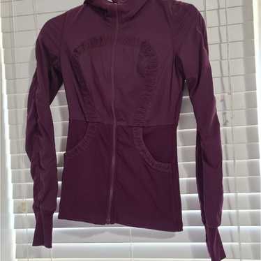 Lululemon dance studio purple jacket