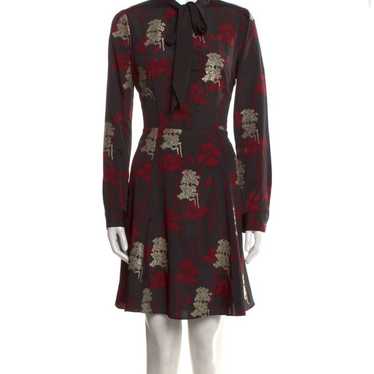 The Kooples Floral Print Mini Dress