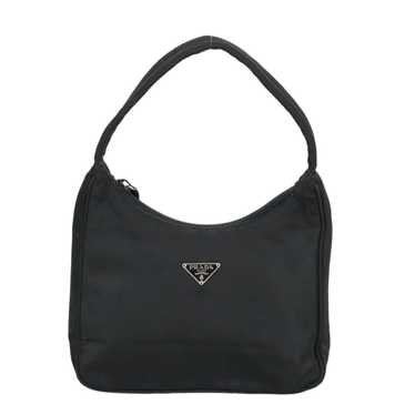 Prada Re-Nylon Black Synthetic Handbag (Pre-Owned)