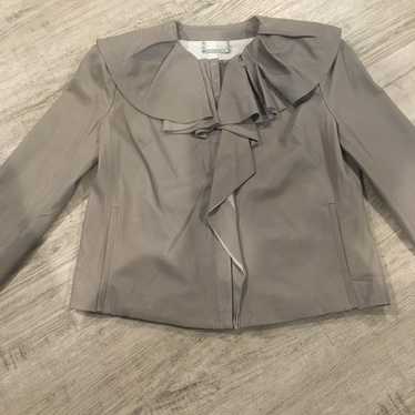 DvF leather jacket