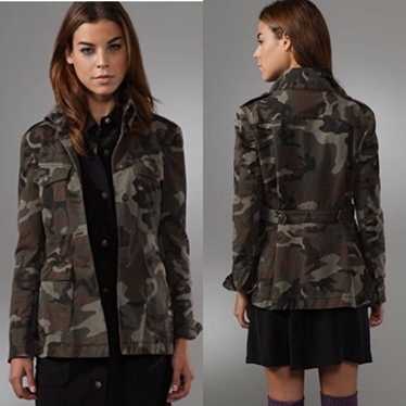 Rag and Bone Leigh Camo Jacket Size 4