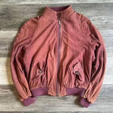 Vintage 80s Burgundy Abercrombie & Fitch Genuine S