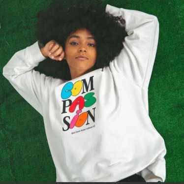 The Mayfair Group Vintage Crewneck Compassion Swea